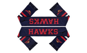 Hawks Basketball Knitted Scarf